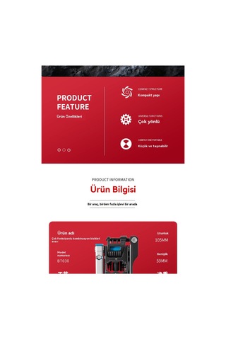 Yeni Yükseltme 38 Bir Arada Çıkarılabilir Çok Fonksiyonlu Bisiklet Aracı Kombinasyonu