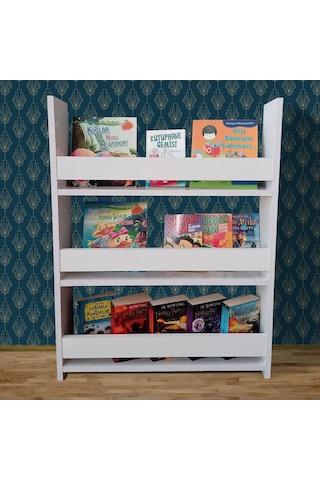 Montessori Kitaplık Eğitici Bebek Odası Kitaplığı Tlpk01s 001