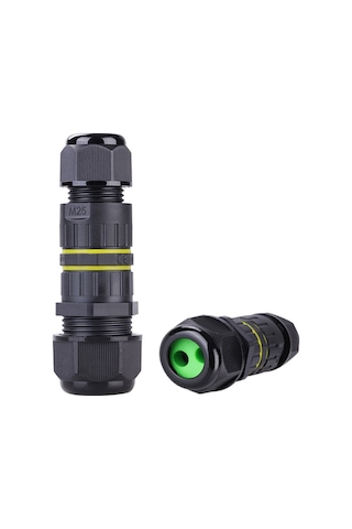 Fosenze M25-2p Ip68 Su Geçirmez Bağlantı Kutusu, Dış Mekan Kablosu İçin 1 Giriş 3 Çıkışlı, 5-9mm Giriş, 400v 40a, -40 C/+105 C, Led/solar Uygulamaları