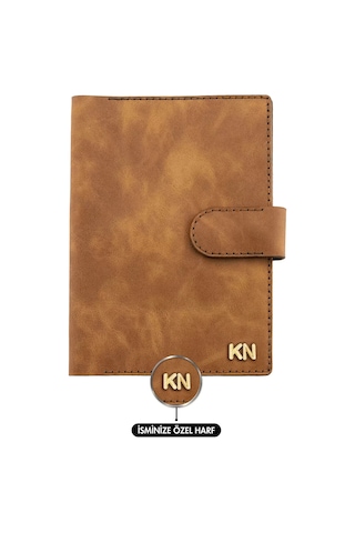A5 Defter Ve Ajanda Kılıfı - %100 Rainbow Deri - Ko10001 - Camel Camel