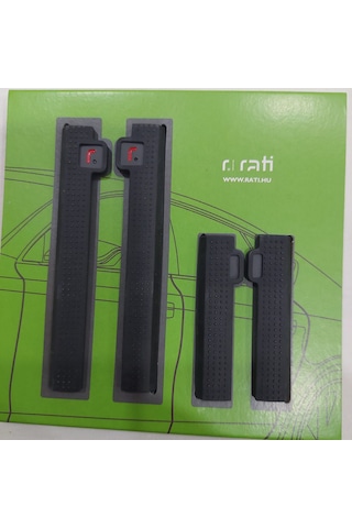 Üniversal Kapı Bademi Kapı Koruma Kapı Darbe Emici Siyah