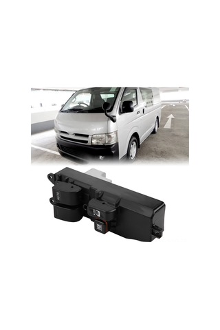 Springsun Toyota Hiace İçin 84820-26201 Numaralı Dayanıklı Abs Plastik Pencere Yükseltme-aşağı Çekme Ana Kontrol Anahtarı