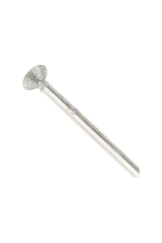 Lijinxu 10 Adet 1/8" İnce Disk Tipi Şaft Elmas Gravür Çapak