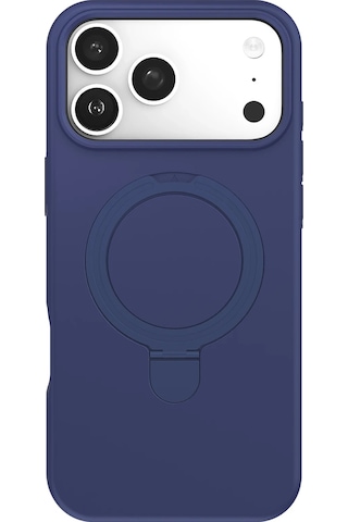 Gld-spt- Newface Apple Uyumlu iPhone 17 Pro Max Regal Magsafe Standlı Kapak - Lacivert