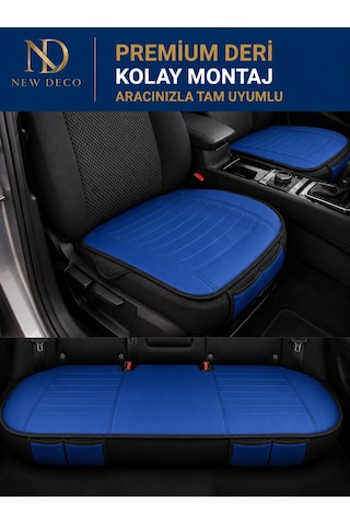 Fiat Punto Araçlara Uyumlu Premium Deri 3 Parça Oto Koltuk Minderi Araca Uyumlu 4 Mevsim Kolay Montaj 38433588