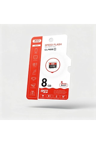 8gb Class 10 Yüksek Hızlı Micro Sdhc Kamera Ve Telefon Hafıza Kartı