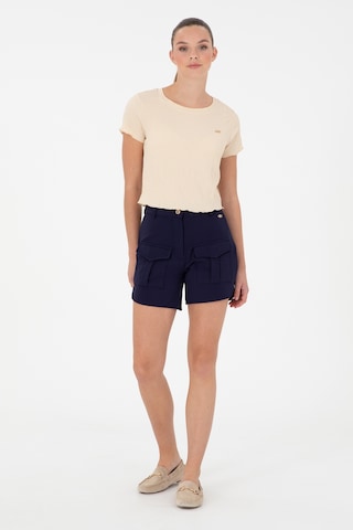 U.s. Polo Assn. Kadın Lacivert Şort Örme 50281899-vr033 Lacivert