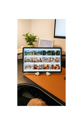Kitap Ve Tablet Standı Ayarlanabilir Masaüstü Kitap Tutucu