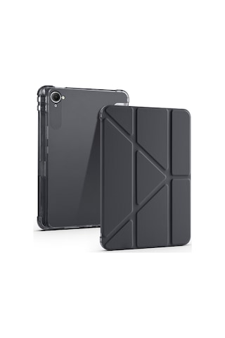 Redmi Pad K 8.8 İnç Uyumlu Kalem Bölmeli Uyku Modlu Katlanabilir Trifolding Tablet Kılıfı Kapaklı Kılıf