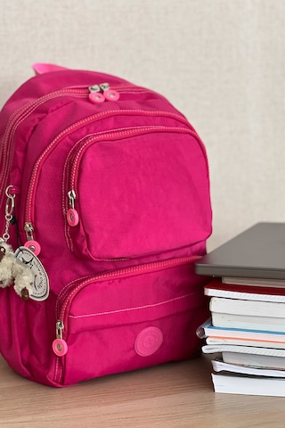 Nemo Group Fuşya Okul Sırt Çantası Krinkıl Kumaş Fuşya