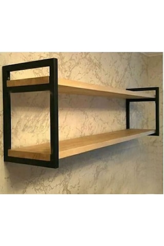 Arles Düzenleyici Organizer Dekoratif Mutfak Banyo Rafı Baharatlık Siyah