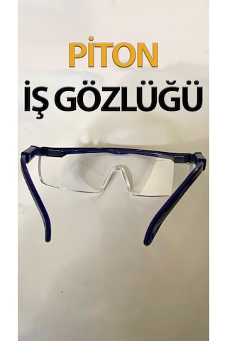 İş Güvenliği Gözlüğü Koruyucu Gözlük Şeffaf