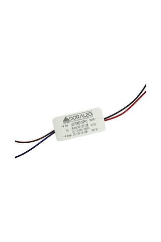 12v 1amper 12w Driver Tipi Plastik Adaptör