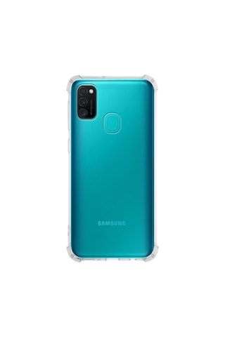 Samsung Galaxy Uyumlu M30s Köşe Korumalı Airbag Antishock Silikon Kılıf