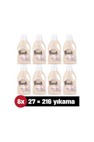 Hassas Bakım Sıvı Çamaşır Deterjanı 8'li Set 1480 Ml 216 Yıkama