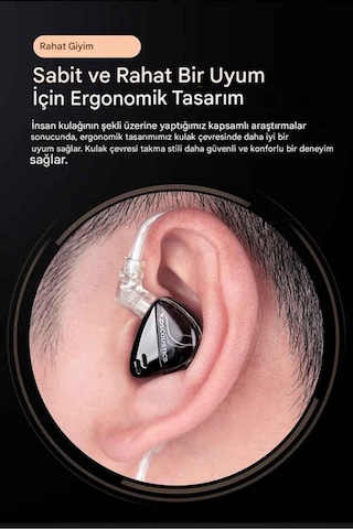 Kz Lıbra X Versiyon Iem Kulak Içi Kulaklık Mikrofonlu Libra X