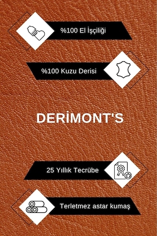 Hakiki Kuzu Derisi Düğmeli Blazer Ceket Siyah Ceket Siyah