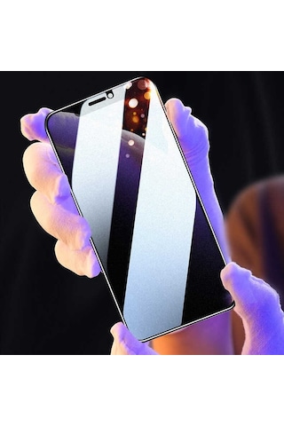 Apple Uyumlu iPhone 14 Plus Mat Privacy Hayalet Full Ekran Koruyucu Fit