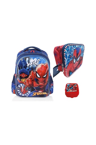 Spiderman Ilkokul Çantası Due Fıghter 41321 3 Lü Set Çok Renkli