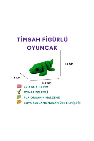 5'li Set İnek Puma Timsah Yarasa Kartal