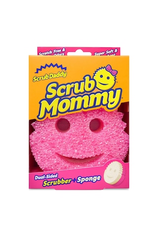 Scrub Mommy Çift Yüzeyli Bulaşık Süngeri Pembe