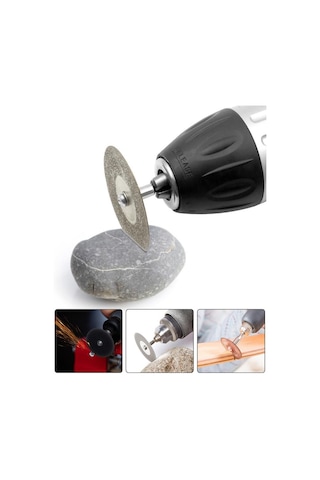 8 Parça Elmas Testere Ahşap Cam Plastik Gravür Uç Set