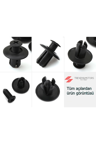 Hyundai Döseme Klips Oto Baglanti Klipsi Vidali 10 Adet 466193593