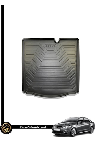 Citroen C-elysee 3d Havuzlu Paspas + Bagaj Havuzu İkili Set