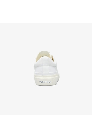 Nautica Kadın Beyaz Sneaker Düz Bnt501t Beyaz