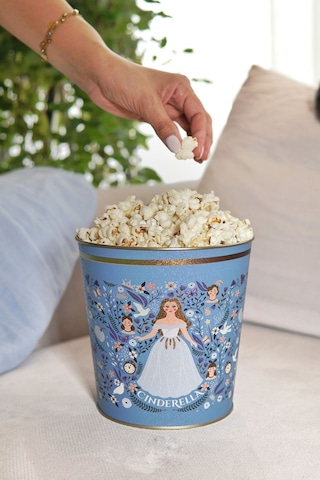Tales Cinderella Desenli Patlamış Mısır Kovası, 17.5 X 17 Cm, 2.6 Lt Er149-u9 Desenli
