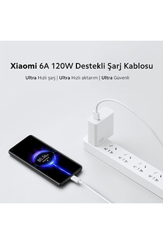 Xiaomi 6a Type-c 120w Kablo