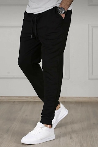 Blackjack Giyim Erkek Siyah Slim Fit Jogger Eşofman Altı Siyah