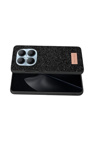 Onegif Xiaomi Redmi Note 15 Pro 5g Bright Simli Kapak - Siyah - 100 Çok Renkli