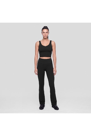 Qua Home Q Active Kadın Flare Pantolon Siyah Çok Renkli