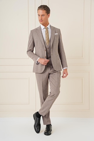 Efor Tk 902 Slim Fit Vizon Klasik Takım Elbise Vizon