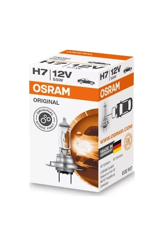 Osram H7 Ampul 55w 12v 0332185 Osram H7 Ampul 55w 12v 0332185