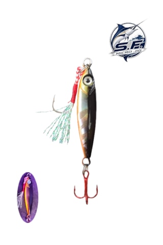 S.f. Micro Jig 10 Gr 48mm - Uzun Atış Metal Jig Yem - Levrek Lüfer İstavrit Avı İçin Profesyonel Sahte
