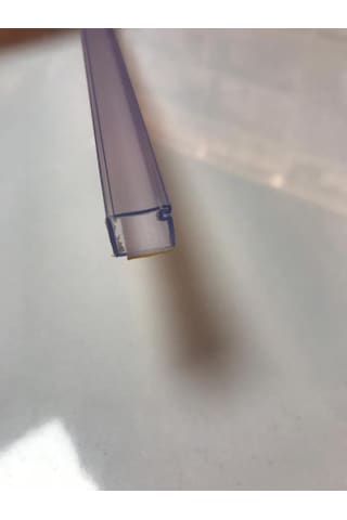 Kablo Kanalı Şeffaf 13x12.5 Mutlusan (Led Için) 20Mt(10Boy)