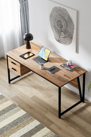 Ms2c Çalışma Masası,ofis Masası - 70x160 Cm - Çam Ms2c - 160 - Çam