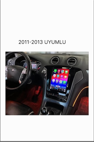Snp Serisi Ford Mondeo Uyumlu 9.7" Tesla Multimedya Android Teyp 2011-2013 6-128 Gb 9.7''