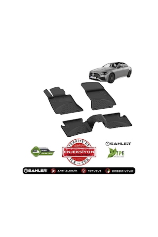 Mercedes W206 2022+ Uyumlu Sahler 4.5d Oto Paspas