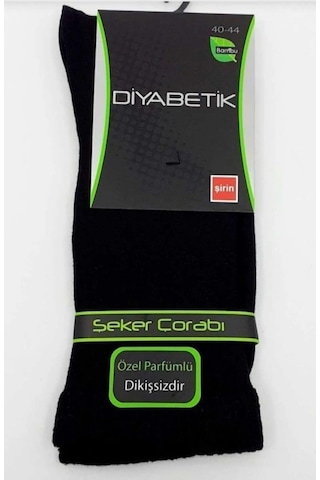 Şirin 8100 Erkek Bambu Diyabetik Şeker Çorap 6 Adet 001