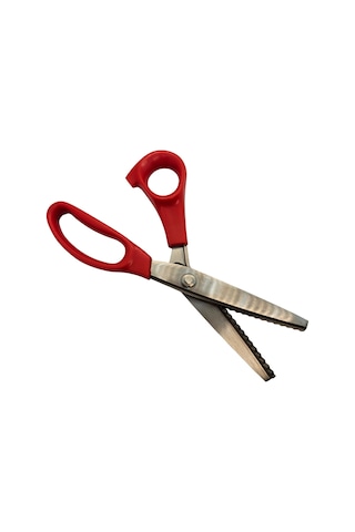 Plastik Saplı Sürfile Zikzak Makası 9-1/4 İnç 23.3cm / A-85
