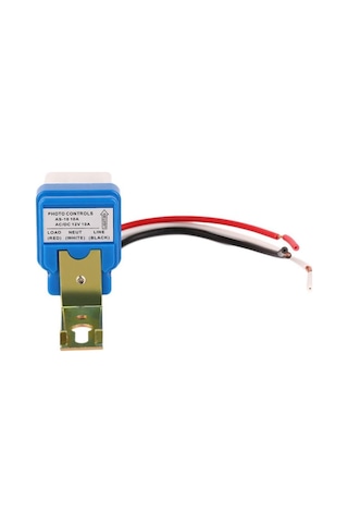 Aso-as-10 Fotosel Modül Dc 12v Sokak Bahçe Park Lambası Aydınlatma Işık Kontollü Röle Otomatik
