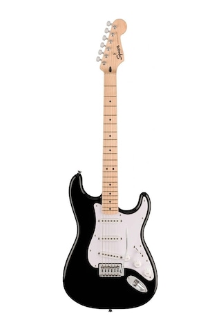 Squıer Sonıc Stratocaster Black Frontman 10 G Amfi Elektro Gitar Seti