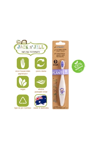 Jack N'Jill Monkey Çocuklar İçin Diş Fırçası Extra Soft