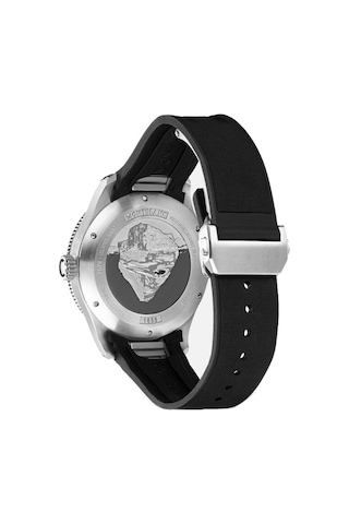 Montblanc 1858 Iced Sea Automatic Date 129765 Altın - Mavi