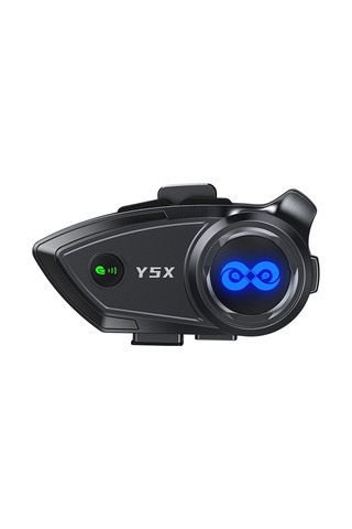 Y5x Motosiklet Kask Intercom 4 Cihaz Bağlantılı 1000m İnterkom Seti Su Geçirmez