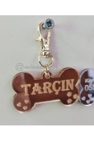 Kedi Köpek Künye Kemik Şeklinde Köpek Künyesi Köpek Isimliği