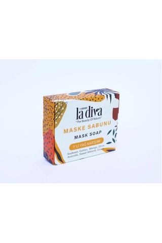 La Diva 7'li Yağ Karışımlı Maske Sabunu 2 x 100 G